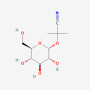 molecular formula C10H17NO6 B1181234 Isolinamarin CAS No. 14605-42-6