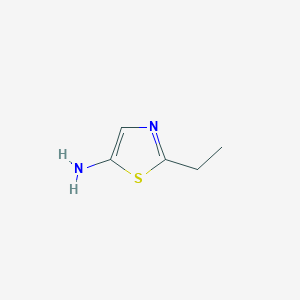 molecular formula C5H8N2S B11812472 2-Ethylthiazol-5-amine 