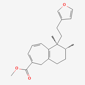 molecular formula C21H26O3 B1181257 Methyl-Dodovisate A 