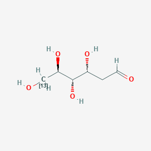 molecular formula C6H12O5 B118126 2-Deoxy-D-glucose-13C-1 