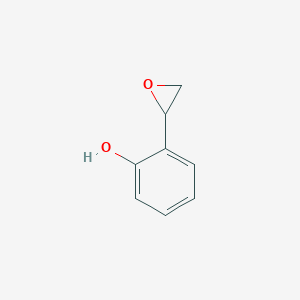 molecular formula C8H8O2 B118128 2-(2-Hydroxyphenyl)oxirane CAS No. 250597-24-1