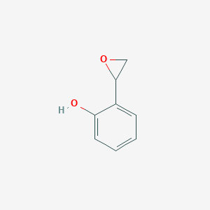 molecular formula C8H8O2 B118128 2-(Oxiran-2-yl)phenol CAS No. 250597-24-1
