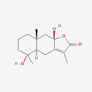 4,8-Dihydroxyeudesm-7(11)-en-12,8-olide