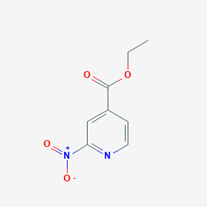 molecular formula C8H8N2O4 B11813261 Ethyl 2-nitroisonicotinate CAS No. 1232432-48-2