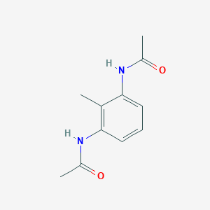 molecular formula C11H14N2O2 B118136 N-[3-(acetylamino)-2-methylphenyl]acetamide CAS No. 92491-20-8