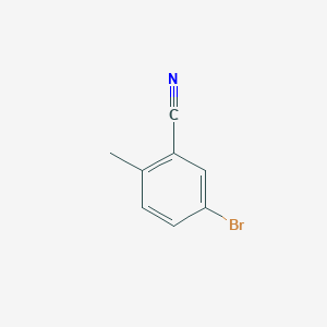 molecular formula C8H6BrN B118137 5-溴-2-甲基苯甲腈 CAS No. 156001-51-3