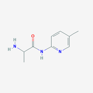 molecular formula C9H13N3O B11813757 2-amino-N-(5-methylpyridin-2-yl)propanamide 