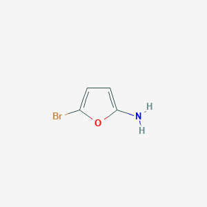 molecular formula C4H4BrNO B11813871 5-Bromofuran-2-amine 