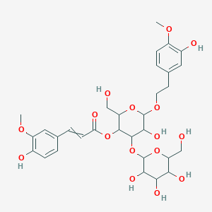 molecular formula C31H40O16 B1181400 Hemiphroside A CAS No. 165338-27-2