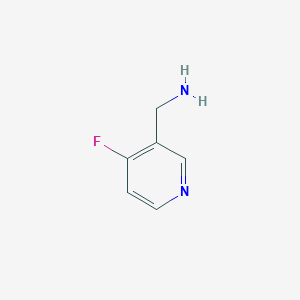 molecular formula C6H7FN2 B11814201 (4-Fluoropyridin-3-YL)methanamine CAS No. 1060809-17-7