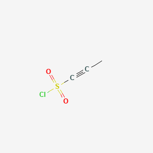 molecular formula C3H3ClO2S B11814248 Prop-1-yne-1-sulfonyl chloride CAS No. 28672-97-1
