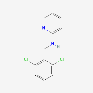 molecular formula C12H10Cl2N2 B11814317 N-(2,6-Dichlorobenzyl)pyridin-2-amine 