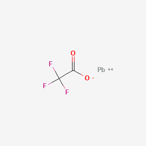 molecular formula C2F3O2Pb+ B11814690 lead(2+);2,2,2-trifluoroacetate 