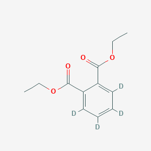 molecular formula C12H14O4 B118151 Diethyl 3,4,5,6-tetradeuteriobenzene-1,2-dicarboxylate CAS No. 93952-12-6