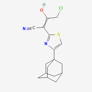 molecular formula C17H19ClN2OS B11815164 C17H19ClN2OS 