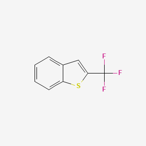 molecular formula C9H5F3S B11815404 2-(Trifluoromethyl)benzo[B]thiophene CAS No. 109272-30-2