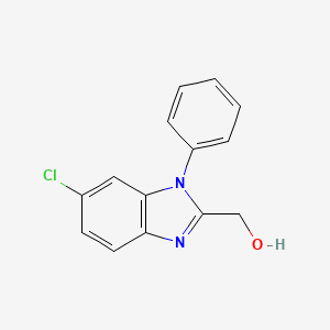 molecular formula C14H11ClN2O B11815620 a-Phenyl- 