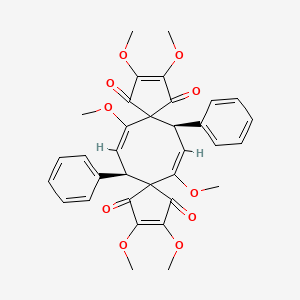 molecular formula C34H32O10 B1181564 Linderaspirone A 
