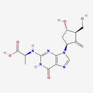 molecular formula C15H19N5O5 B11815895 Entecavir Impurity 33 