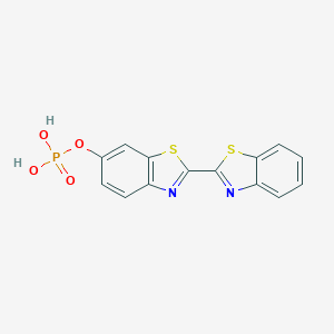 molecular formula C14H9N2O4PS2 B118166 Attophos CAS No. 142441-49-4
