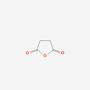 molecular formula C4H4O3 B118167 Succinic anhydride CAS No. 108-30-5