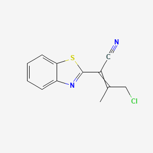 molecular formula C12H9ClN2S B11816766 C12H9ClN2S 