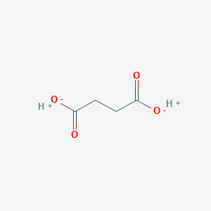 molecular formula C4H6O4 B118178 琥珀酸 CAS No. 110-15-6