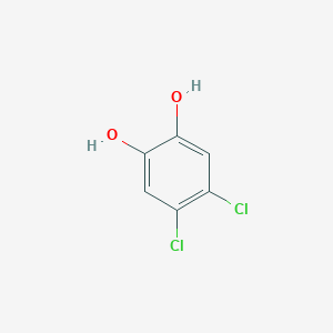 molecular formula C6H4Cl2O2 B118185 4,5-二氯儿茶酚 CAS No. 3428-24-8