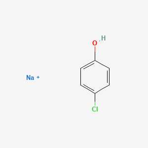 molecular formula C6H5ClNaO+ B11819097 Sodium;4-chlorophenol 