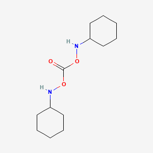 molecular formula C13H24N2O3 B11819819 Bis(cyclohexylamino) carbonate 