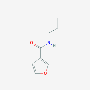 molecular formula C8H11NO2 B118200 N-propylfuran-3-carboxamide CAS No. 156741-79-6