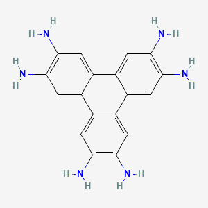 molecular formula C18H18N6 B11820208 2,3,6,7,10,11-Hexaaminotriphenylene 