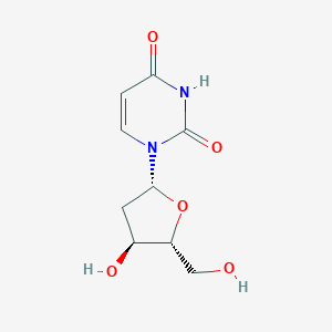 molecular formula C₉H₁₁DN₂O₅ B118206 2'-脱氧尿苷 CAS No. 951-78-0