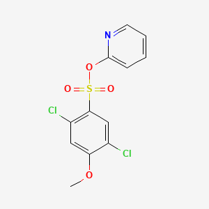 2-Pyridinyl 2,5-dichloro-4-methoxybenzenesulfonate