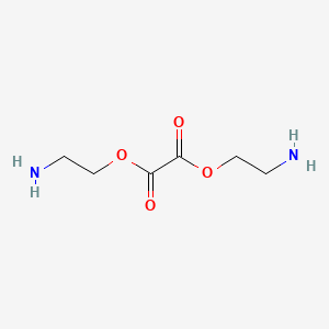 molecular formula C6H12N2O4 B11821008 Bis(2-aminoethyl) oxalate 