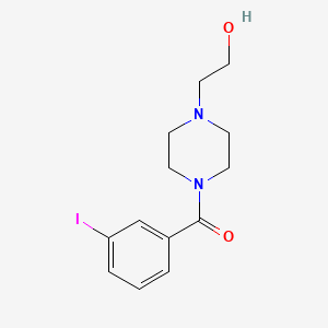 2-[4-(3-Iodobenzoyl)-1-piperazinyl]ethanol