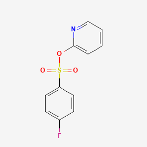 2-Pyridinyl 4-fluorobenzenesulfonate