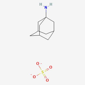 molecular formula C10H17NO4S-2 B11821375 Adamantan-1-amine;sulfate 