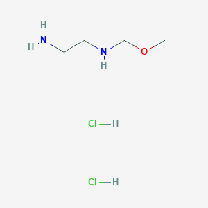 molecular formula C4H14Cl2N2O B11821428 N1-(Methoxymethyl)ethane-1,2-diamine dihydrochloride 