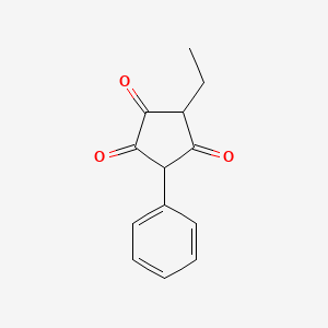 3-Ethyl-5-phenylcyclopentane-1,2,4-trione