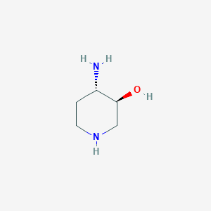 molecular formula C5H12N2O B11821780 (3S,4S)-4-Aminopiperidin-3-ol 