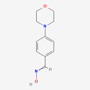 molecular formula C11H14N2O2 B11821848 4-Morpholin-4-yl-benzaldehyde oxime 
