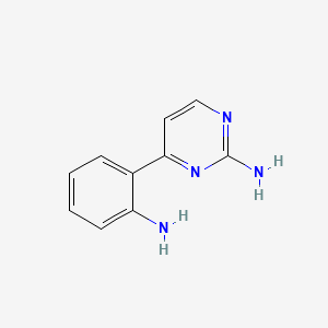 4-(2-Aminophenyl)pyrimidine-2-amine