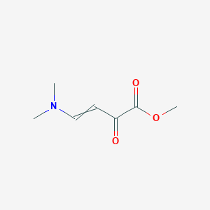 molecular formula C7H11NO3 B11822043 methyl 4-(dimethylamino)-2-oxobut-3-enoate 