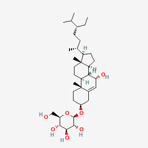 molecular formula C35H60O7 B1182240 Ikshusterol 3-O-glucoside CAS No. 112137-81-2