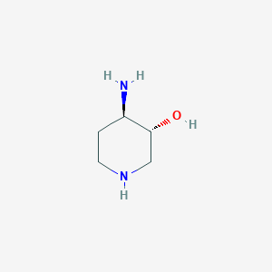 molecular formula C5H12N2O B11822460 (3r,4r)-4-Aminopiperidin-3-ol 