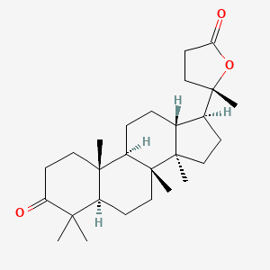 molecular formula C27H42O3 B1182254 Cabralealactone CAS No. 19865-87-3