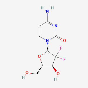 2-Dexy-2,2-difluoro-3,5-o-dibenzoylribose mesylate