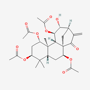 molecular formula C28H38O10 B1182281 Bulleyanin 