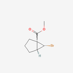 molecular formula C8H11BrO2 B11822899 rac-methyl (1R,5S,6R)-6-bromobicyclo[3.1.0]hexane-1-carboxylate 